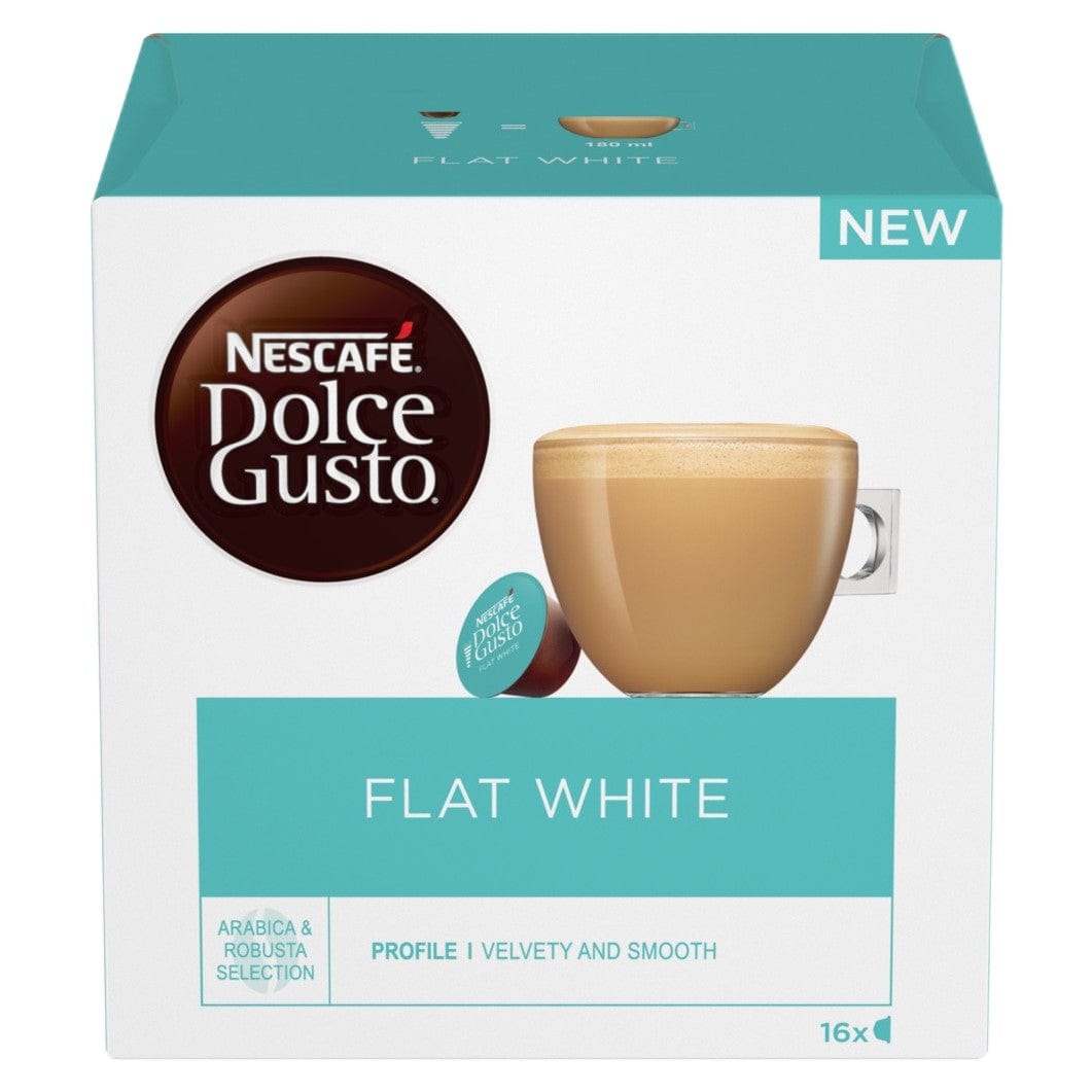 Nescafe Kapsulas Nescafe Dolce Gusto kafijas kapsulas flat white 16gab