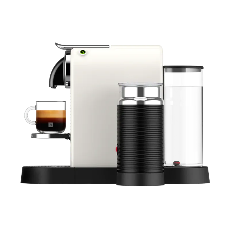NESPRESSO Kapsulu automāti Kafijas aparāts Nespresso CITIZ & aeroccino 3 bundle, balts