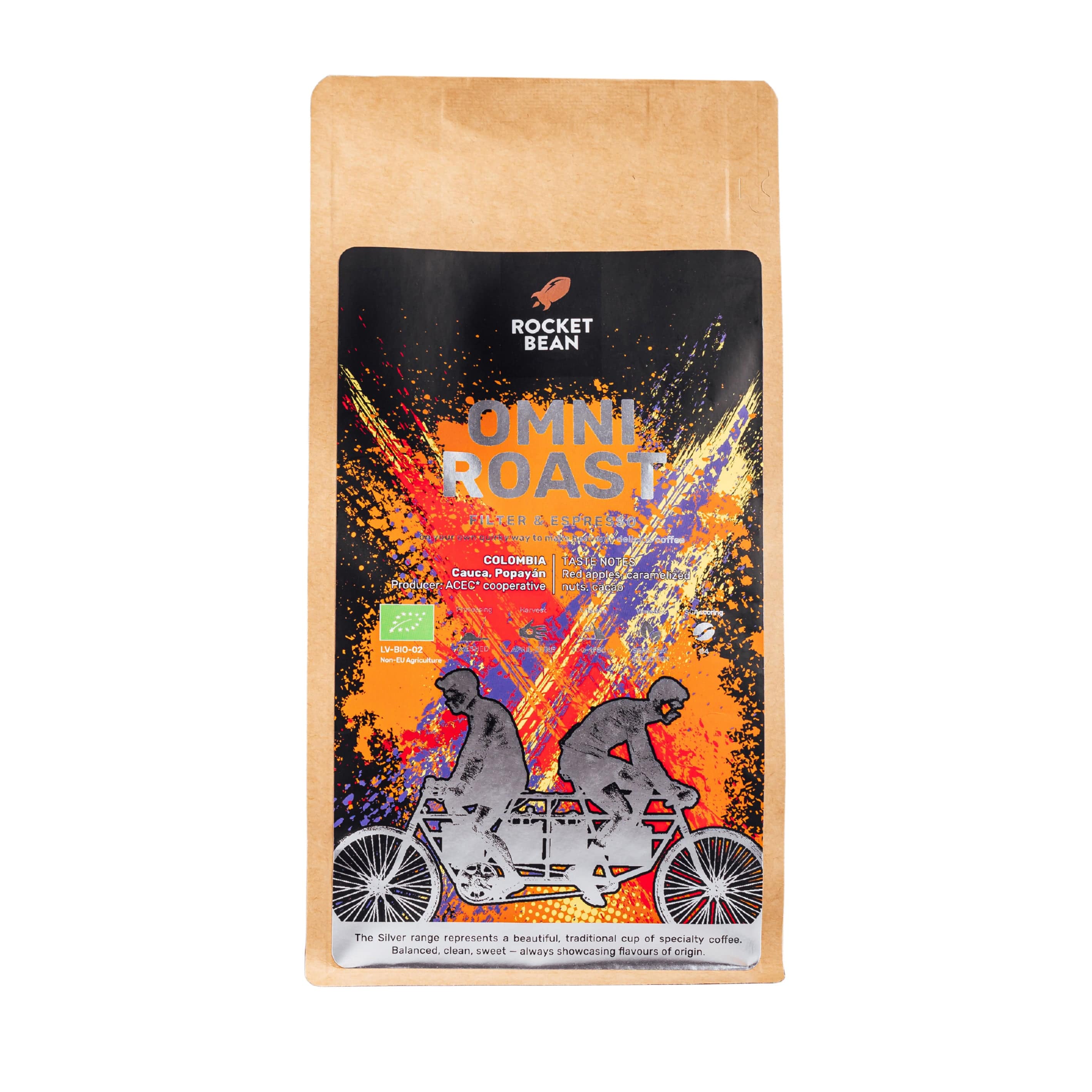 Rocket Bean Roastery Kafijas pupiņas 500gr Kafijas pupiņas,Omniroast, Marcala CEIBA Organic Washed Filtra 500g, RBR