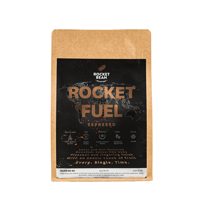 Rocket Bean Roastery Kafijas pupiņas 200gr Kafijas pupiņas, Rocket Fuel, House Blend, Espresso, 200g, Rocket Bean Roastery