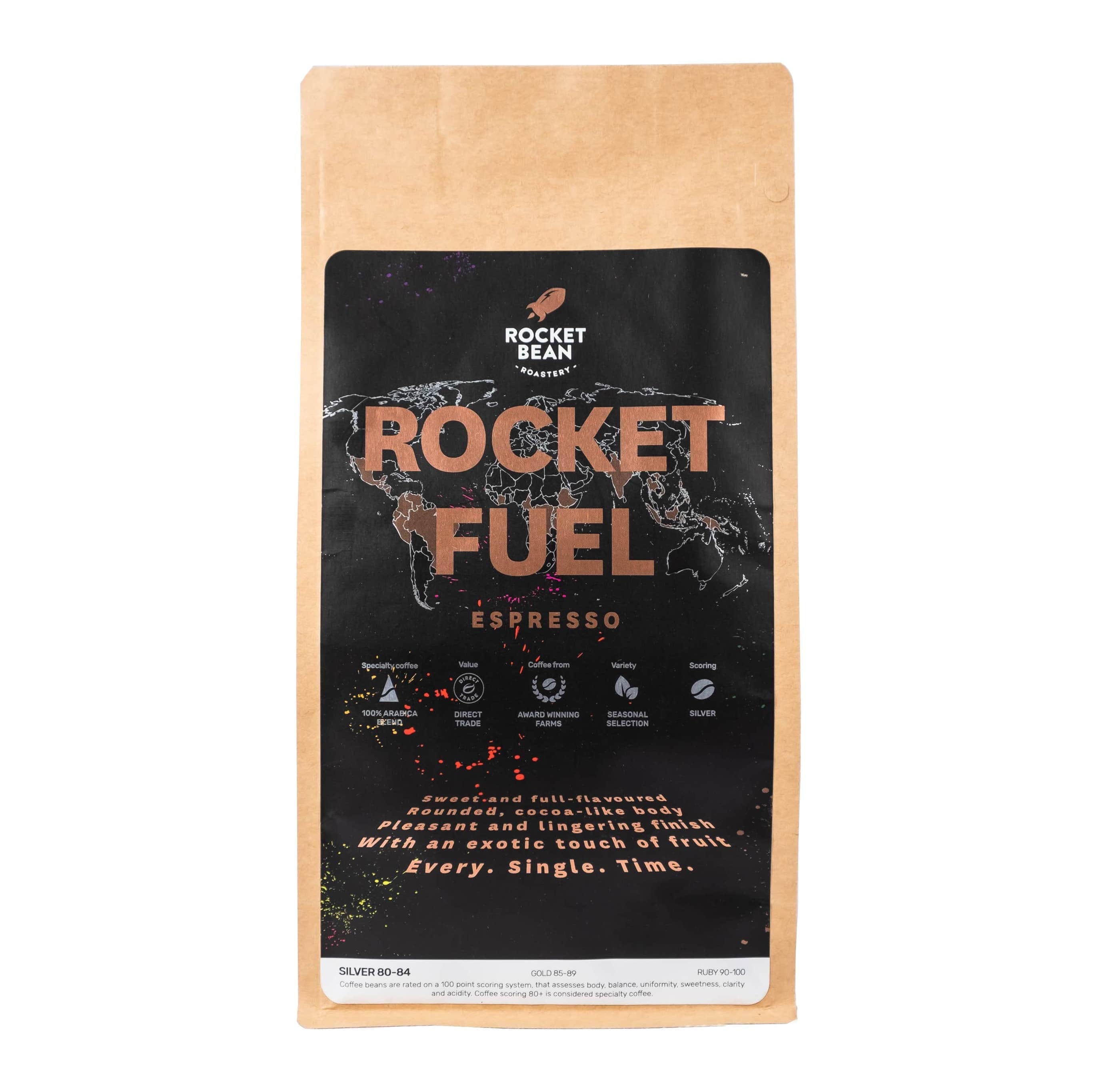 Rocket Bean Roastery Kafijas pupiņas 500gr Kafijas pupiņas, Rocket Fuel, House Blend, Espresso, 200g, Rocket Bean Roastery