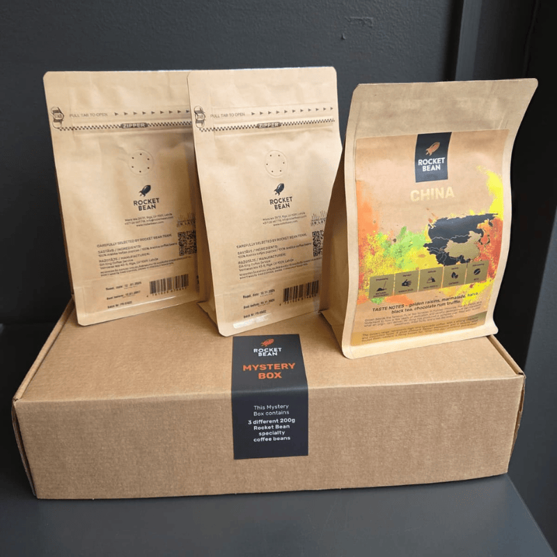 Rocket Bean Roastery Kafijas pupiņas Rocket Bean Mystery Box, 3x200g Specialty kafijas pupiņas