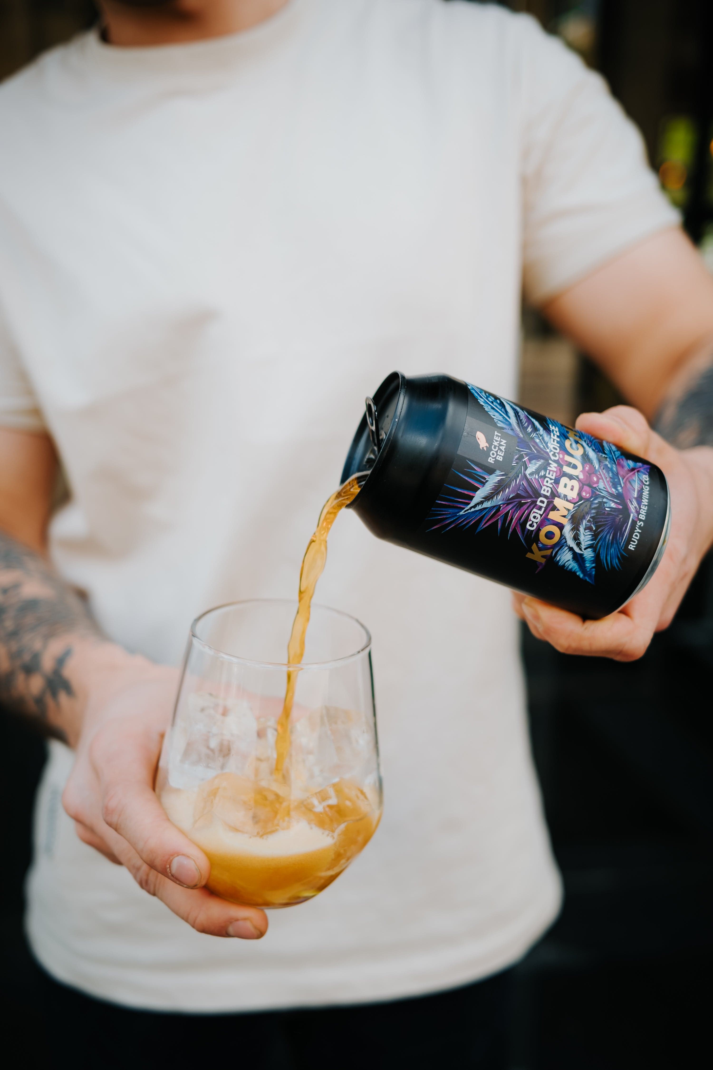 Rudy's Cita kafija Rudy's kombuča ar auksti brūvētu kafiju, 330ml