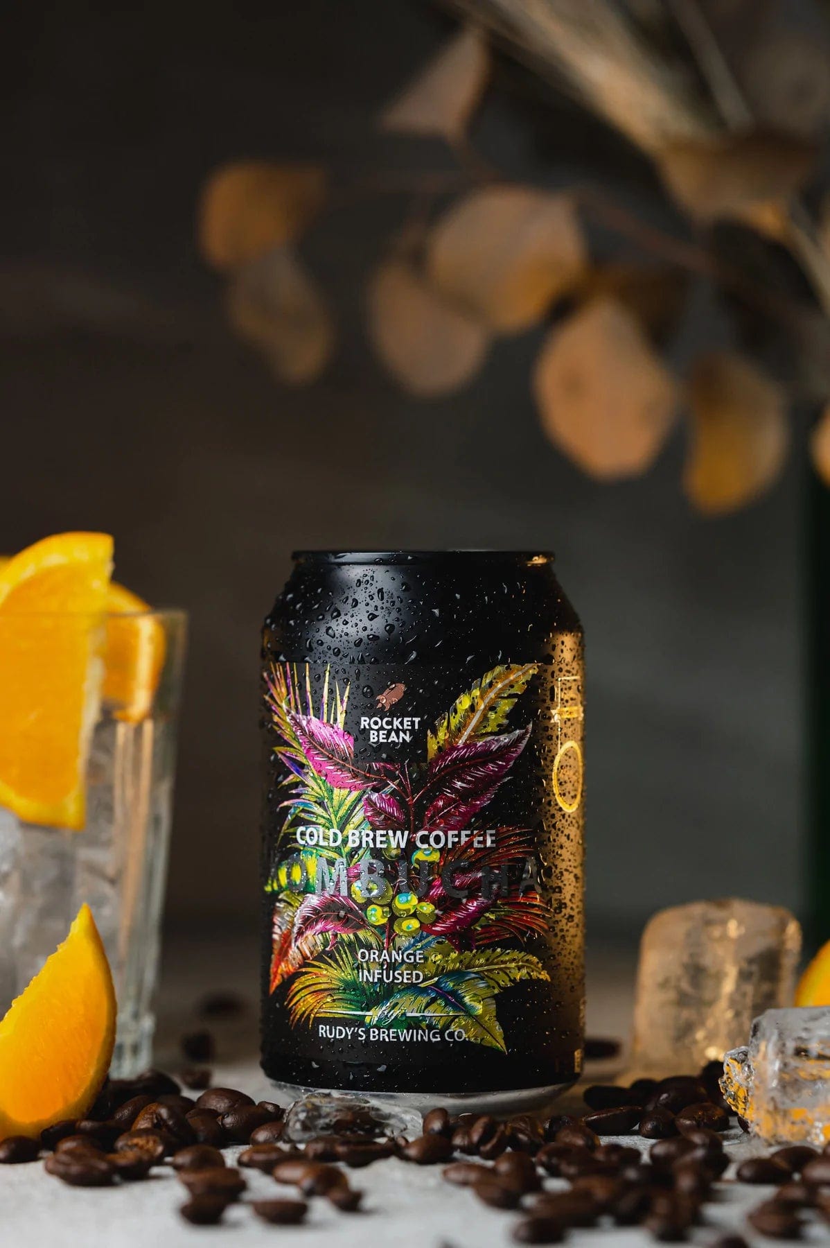 Rudy's Cita kafija Rudy's kombuča ar auksti brūvētu kafiju un apelsīnu, 330ml