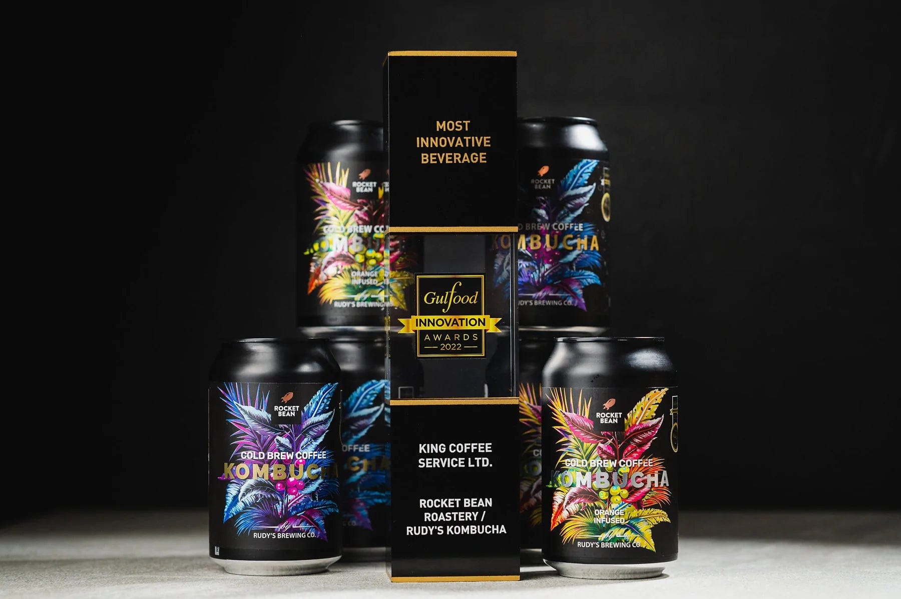 Rudy's Cita kafija Rudy's kombuča ar auksti brūvētu kafiju un apelsīnu, 330ml