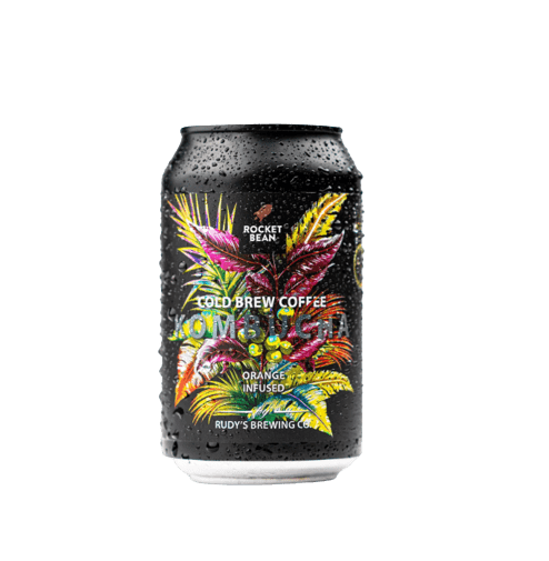 Rudy's Cita kafija Rudy's kombuča ar auksti brūvētu kafiju un apelsīnu, 330ml