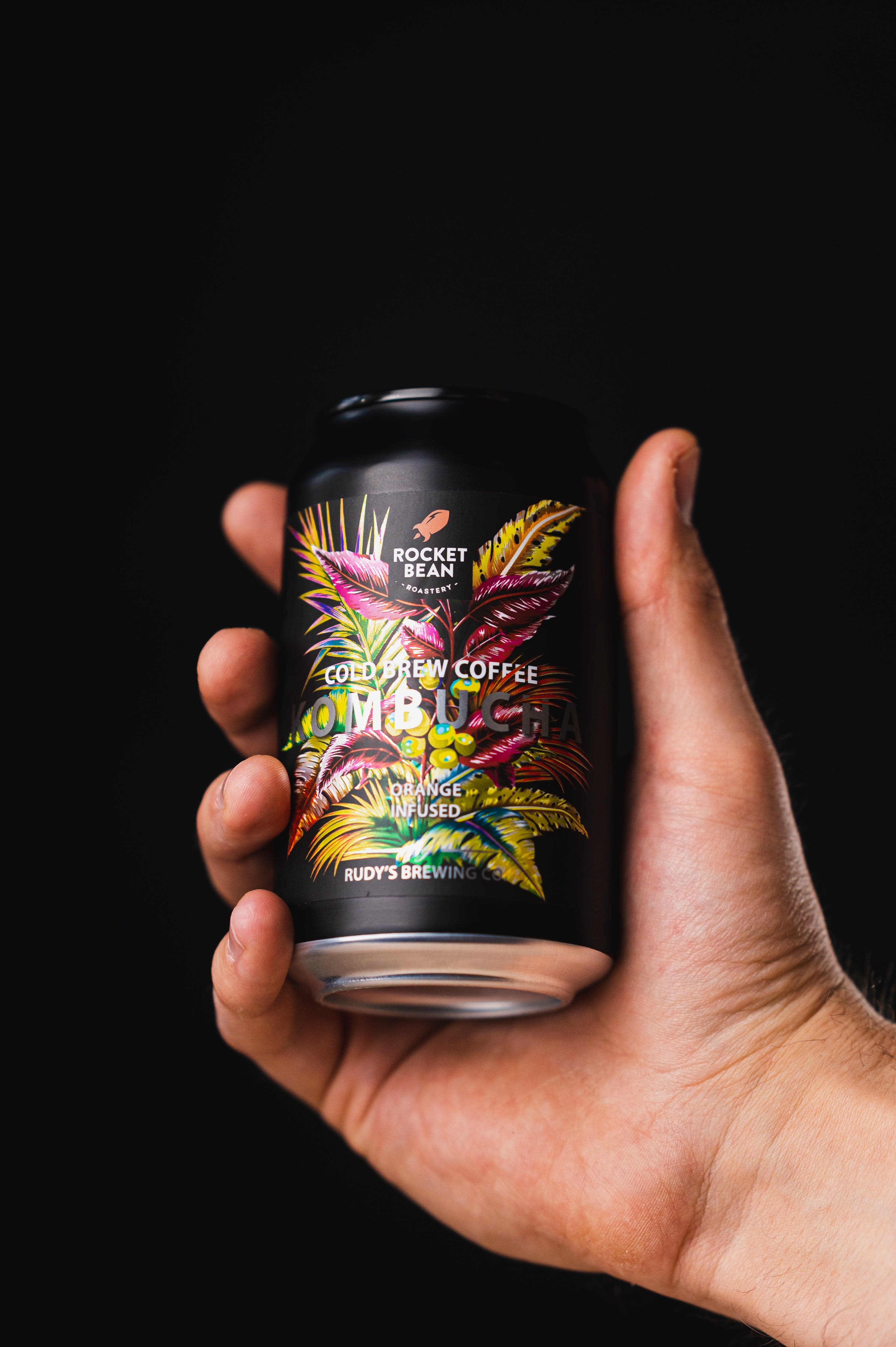 Rudy's Cita kafija Rudy's kombuča ar auksti brūvētu kafiju un apelsīnu, 330ml