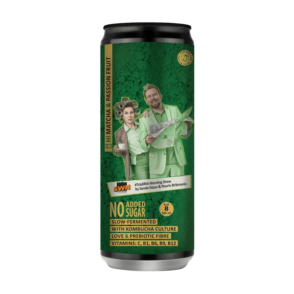 Rudy's Cita kafija Rudy's kombuča Mačas & Pasifloras 0,33 l