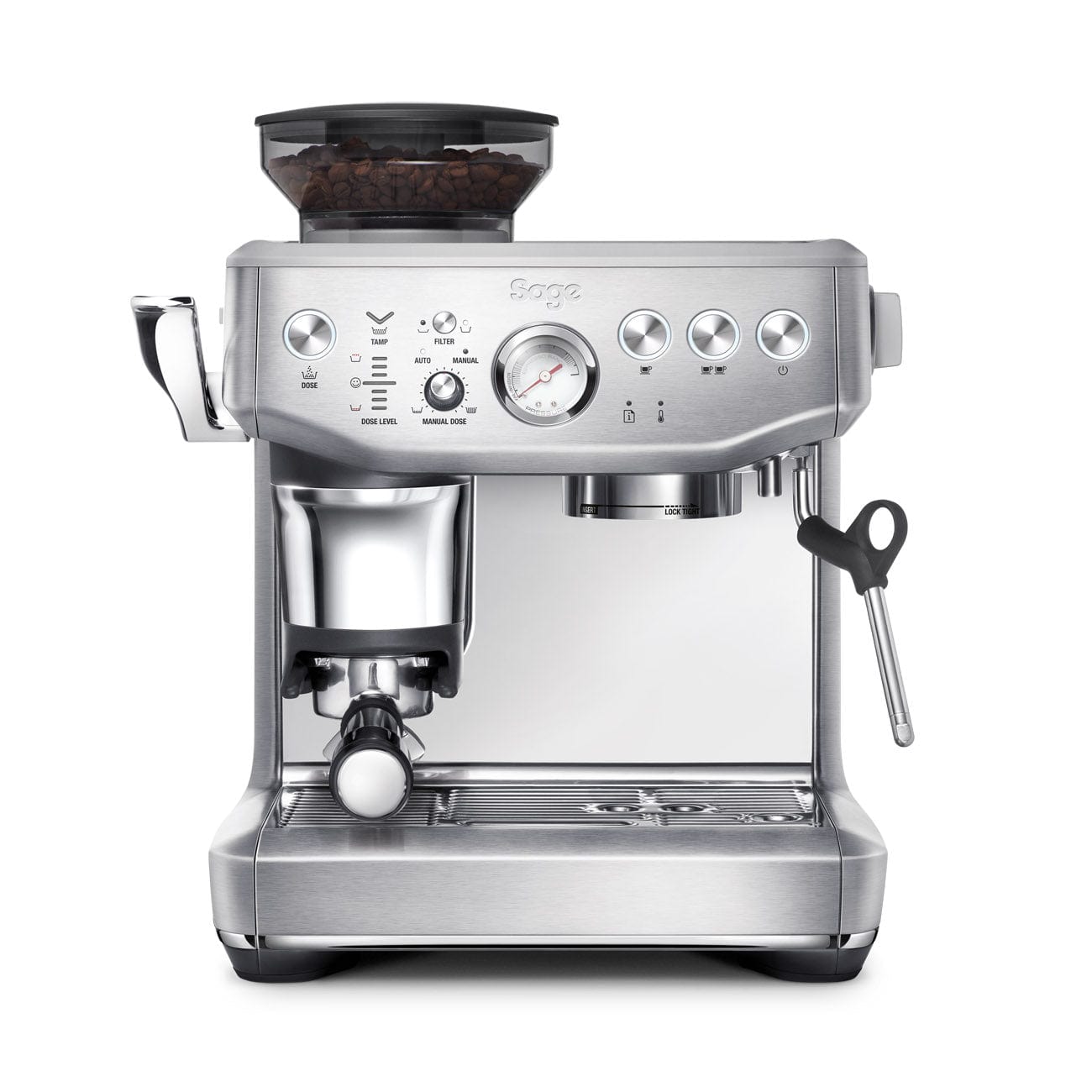 Sage Pupiņu automāti Kafijas automāts Sage Barista Express Impress, SES876BSS