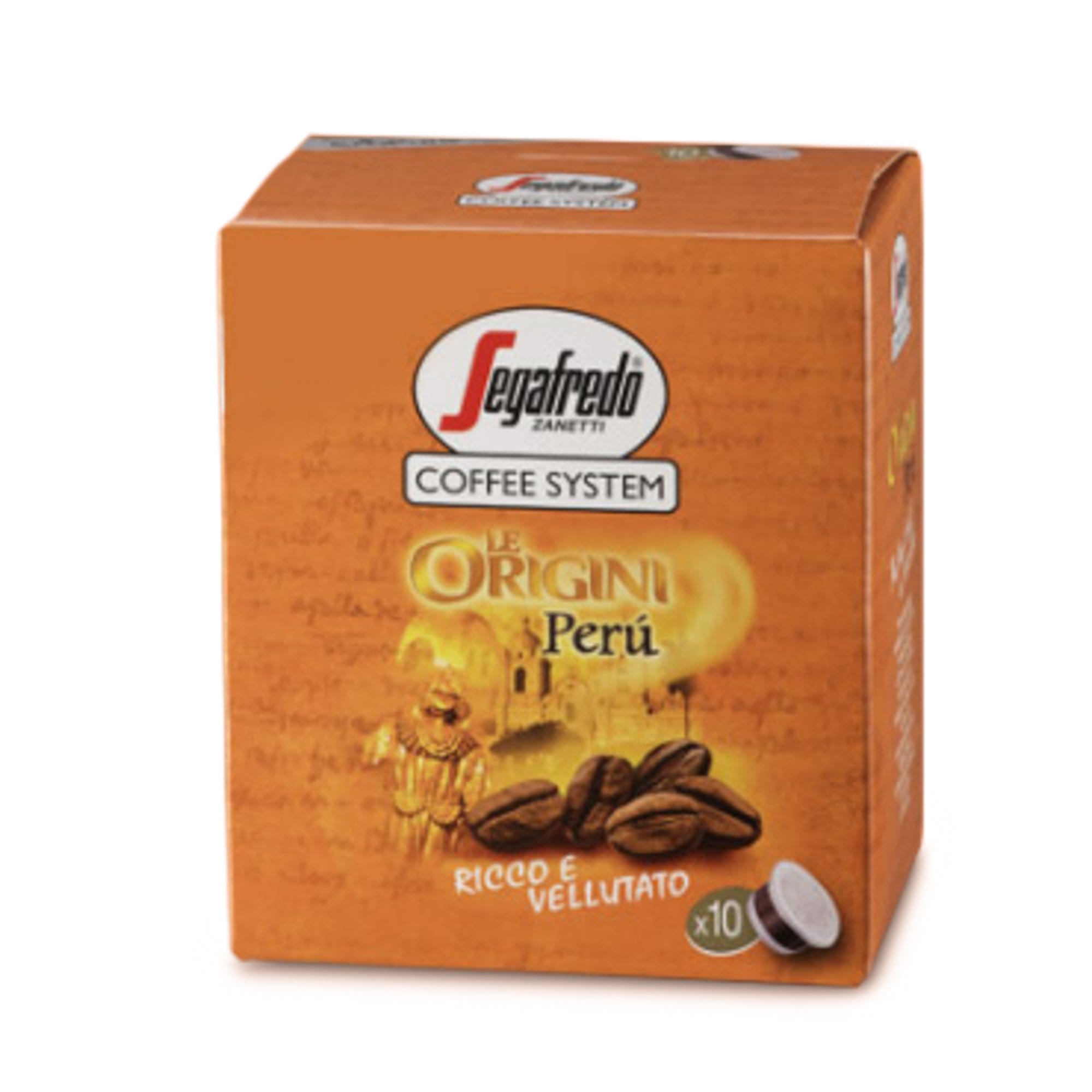 Segafredo Kapsulas Kafijas kapsulas Segafredo Peru 10x6g