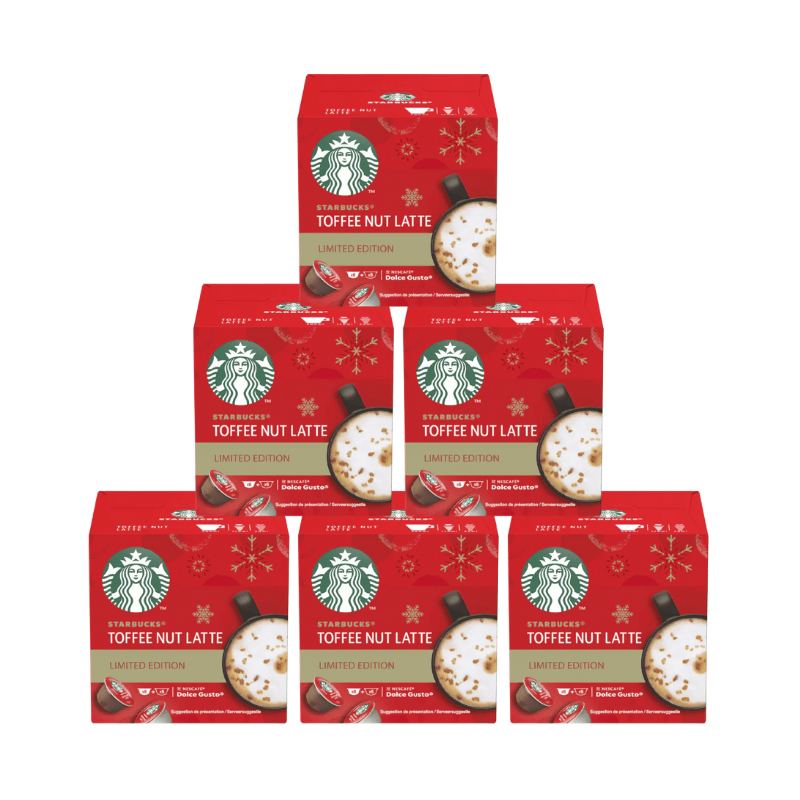 Starbucks Kapsulas Kafijas kapsulas Starbucks Dolce Gusto Toffee Nut Latte, 12gb