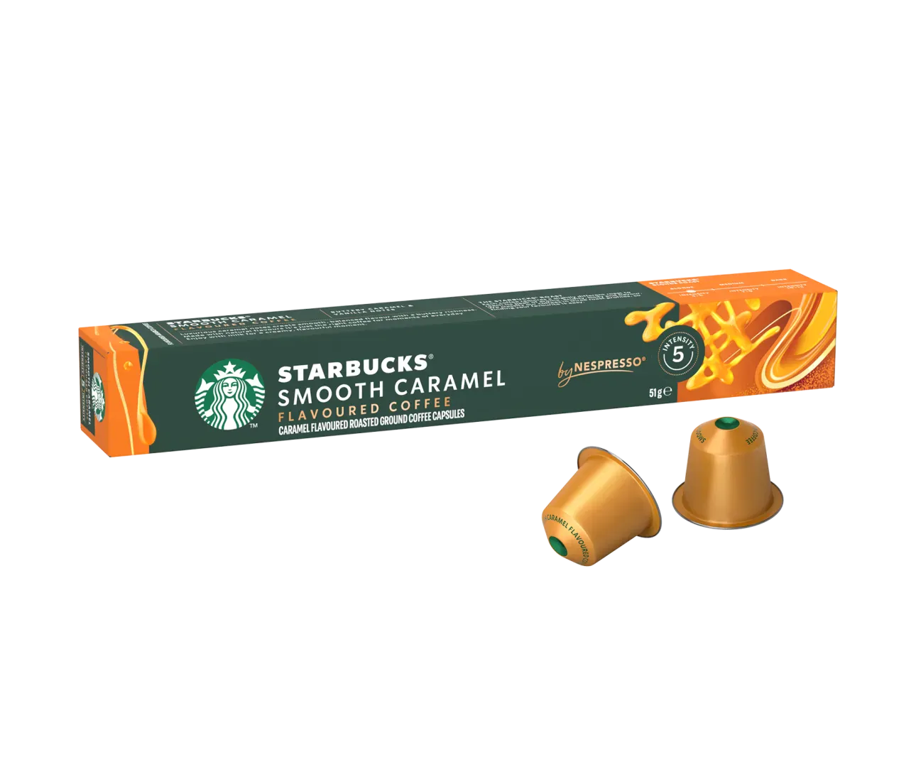Starbucks Kapsulas Kafijas kapsulas Starbucks Nespresso Caramel, 10gb