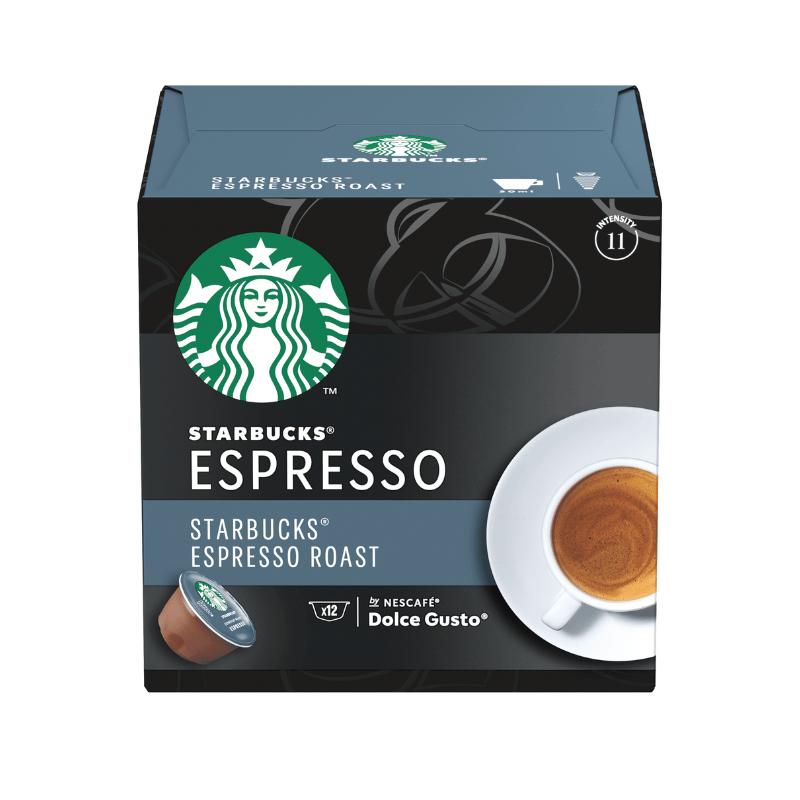 Starbucks Kapsulas Starbucks Dolce Gusto kafijas kapsulas Espresso Roast 12gab