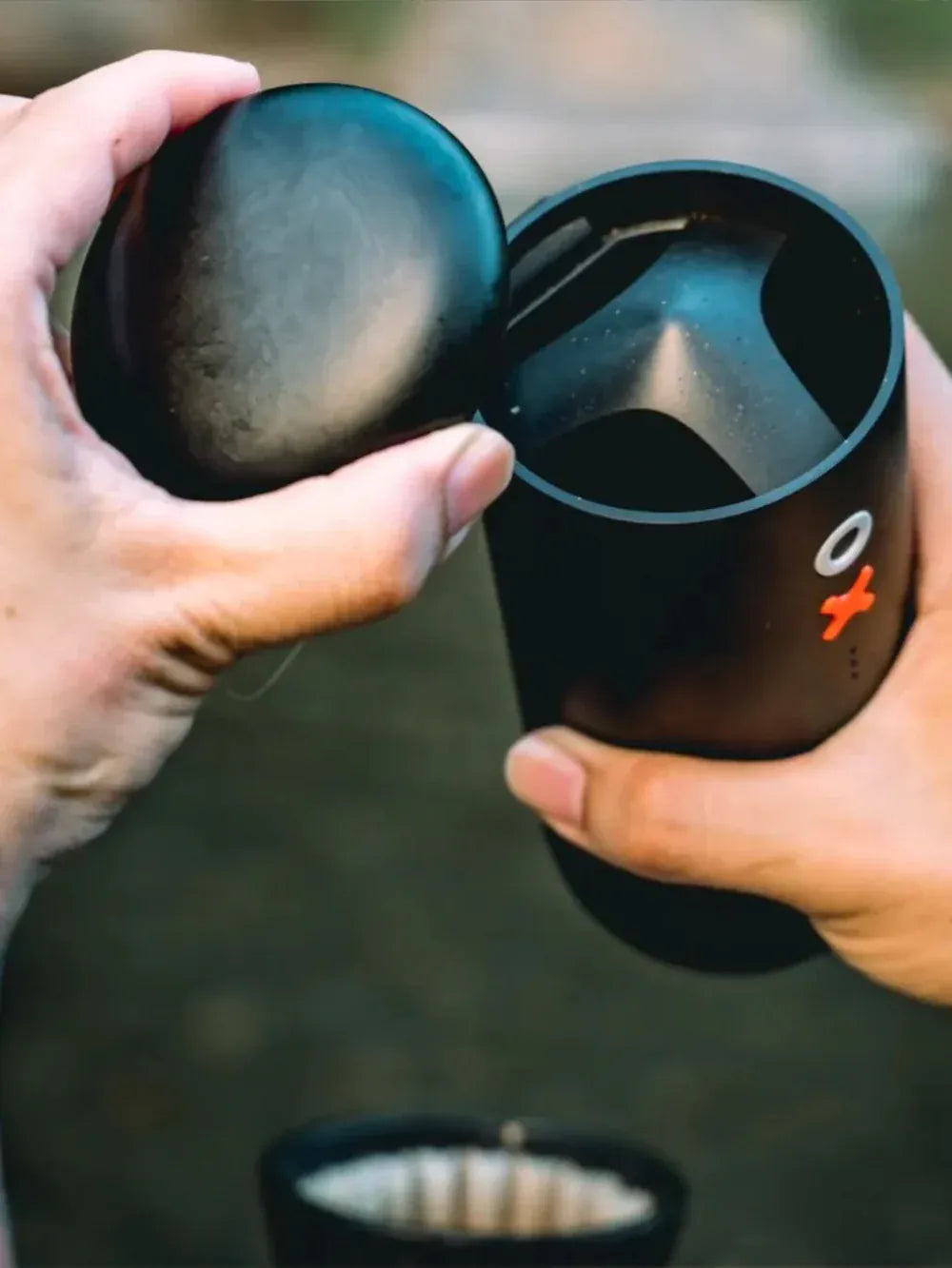 Timemore Kafijas pagatavošanas rīki Elektriskās dzirnaviņas Timemore Nutti OX Lite Electric, melnas